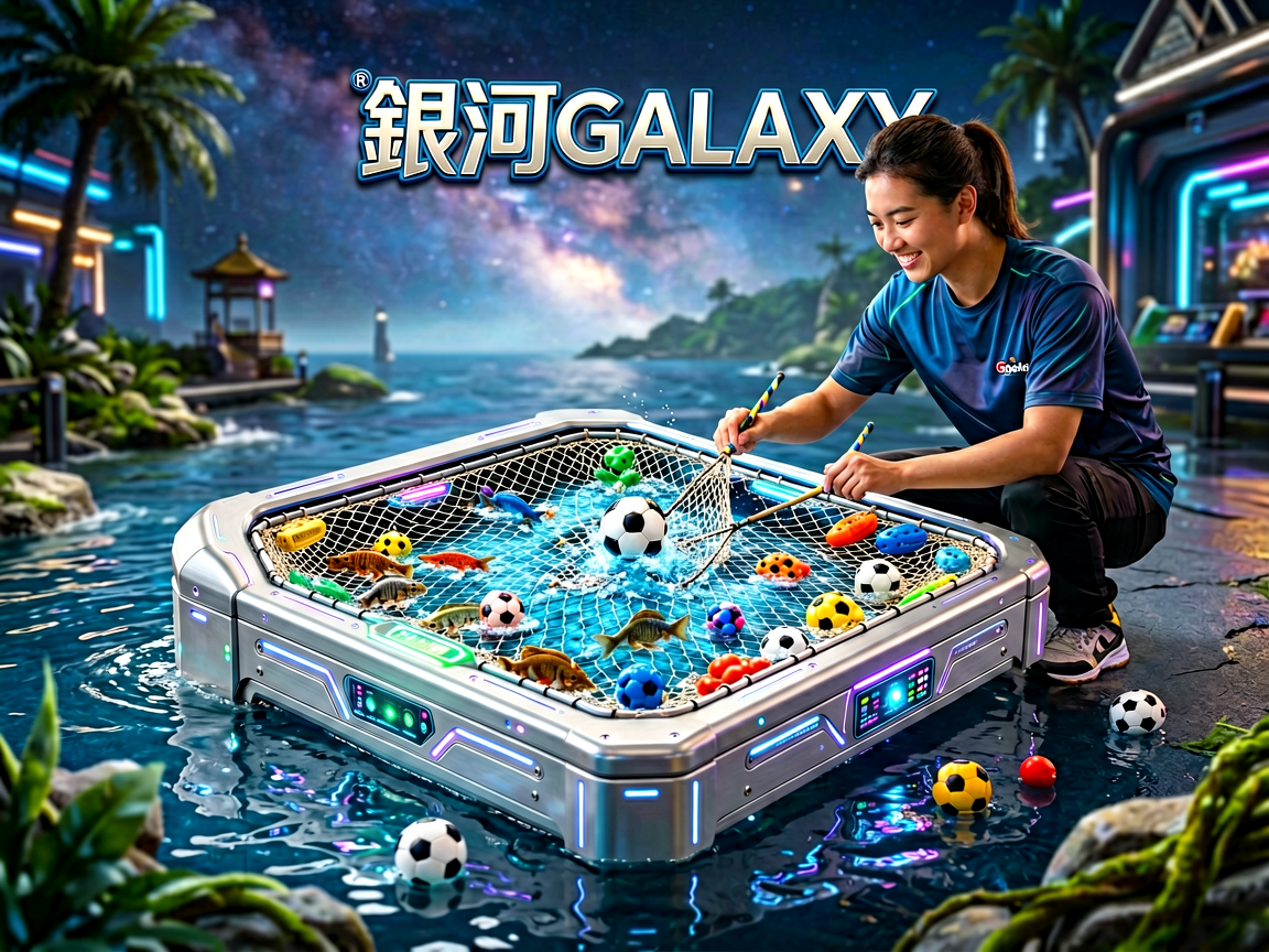 银河电子捕鱼板块，展示精美捕鱼游戏画面